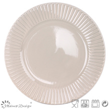10.5" Embossed Dinner Plate High Quality